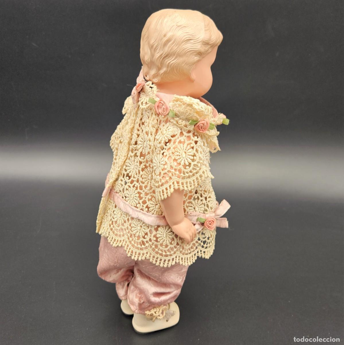 Mu&ntilde;ecas celuloide: Mu&ntilde;eca de celuloide de Schildkr&ouml;t / Tortuga. 1970 - 1980. (Reedici&oacute;n) - Foto 2