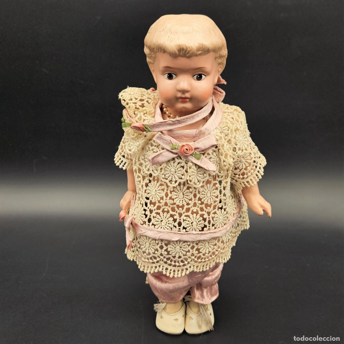 Mu&ntilde;ecas celuloide: Mu&ntilde;eca de celuloide de Schildkr&ouml;t / Tortuga. 1970 - 1980. (Reedici&oacute;n) - Foto 4