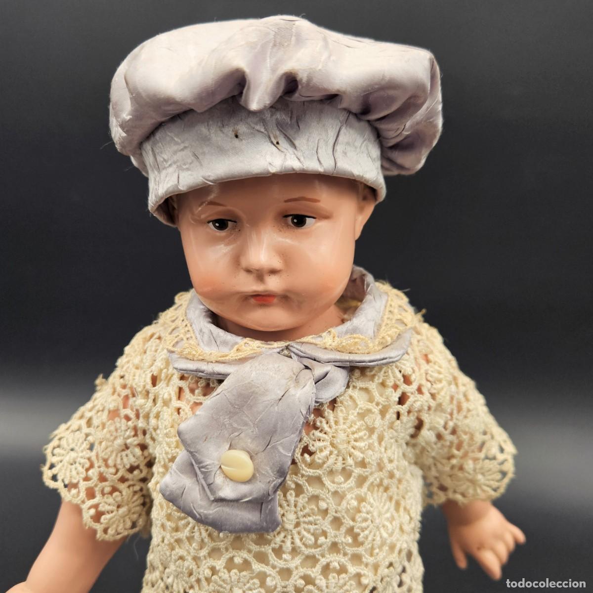 Mu&ntilde;ecas celuloide: Mu&ntilde;eca de celuloide de Schildkr&ouml;t / Tortuga. 1970 - 1980. (Reedici&oacute;n) - Foto 2