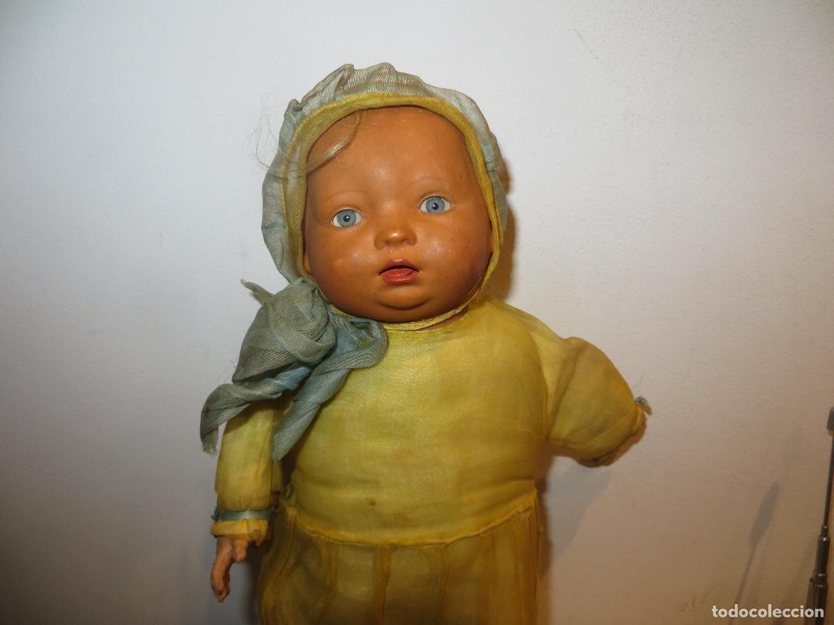 Mu&ntilde;ecas celuloide: BEBE CABEZA CELULOIDE ALEMAN SCHUTZ MARKE A&Ntilde;OS 40,BARATO - Foto 1