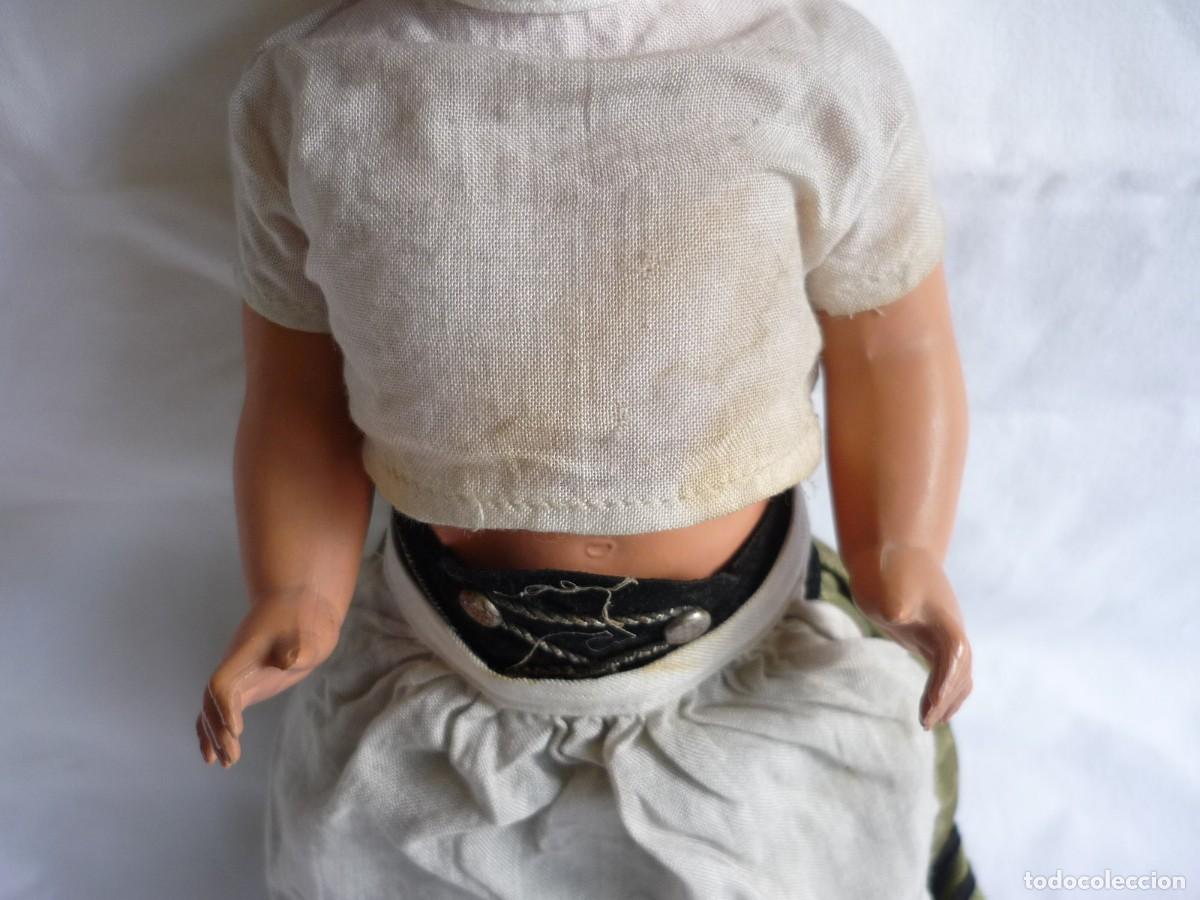 Mu&ntilde;ecas celuloide: Antigua mu&ntilde;eca de celuloide, 28 cm de altura - Foto 4