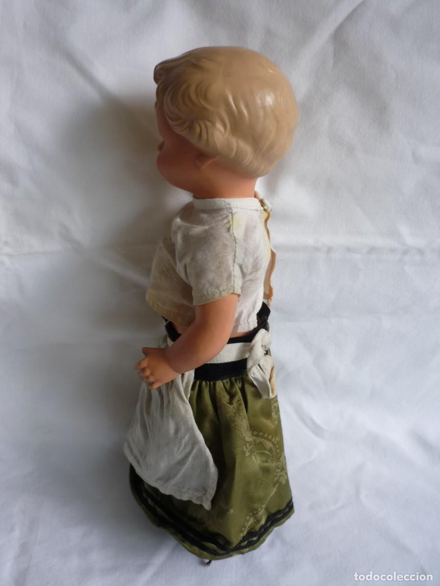 Mu&ntilde;ecas celuloide: Antigua mu&ntilde;eca de celuloide, 28 cm de altura - Foto 6