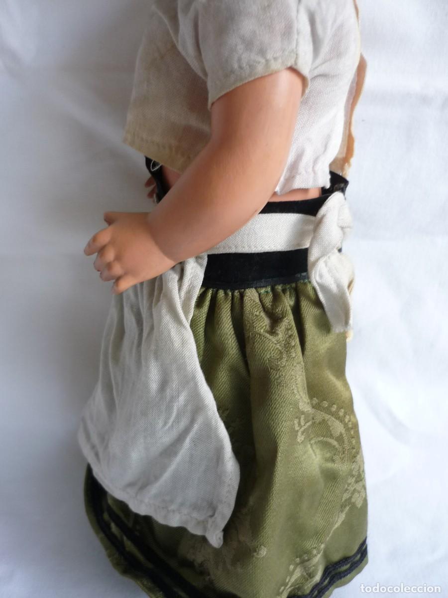 Mu&ntilde;ecas celuloide: Antigua mu&ntilde;eca de celuloide, 28 cm de altura - Foto 8
