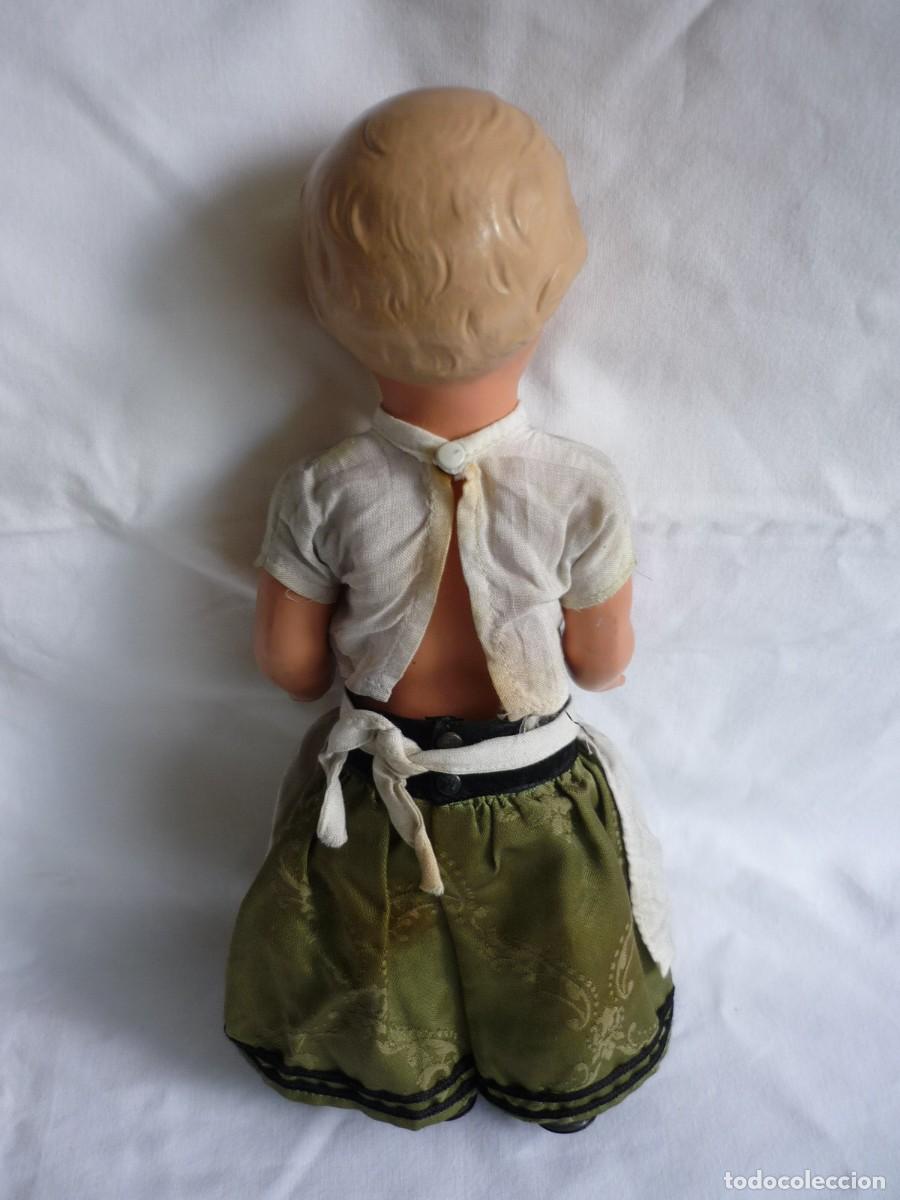 Mu&ntilde;ecas celuloide: Antigua mu&ntilde;eca de celuloide, 28 cm de altura - Foto 9