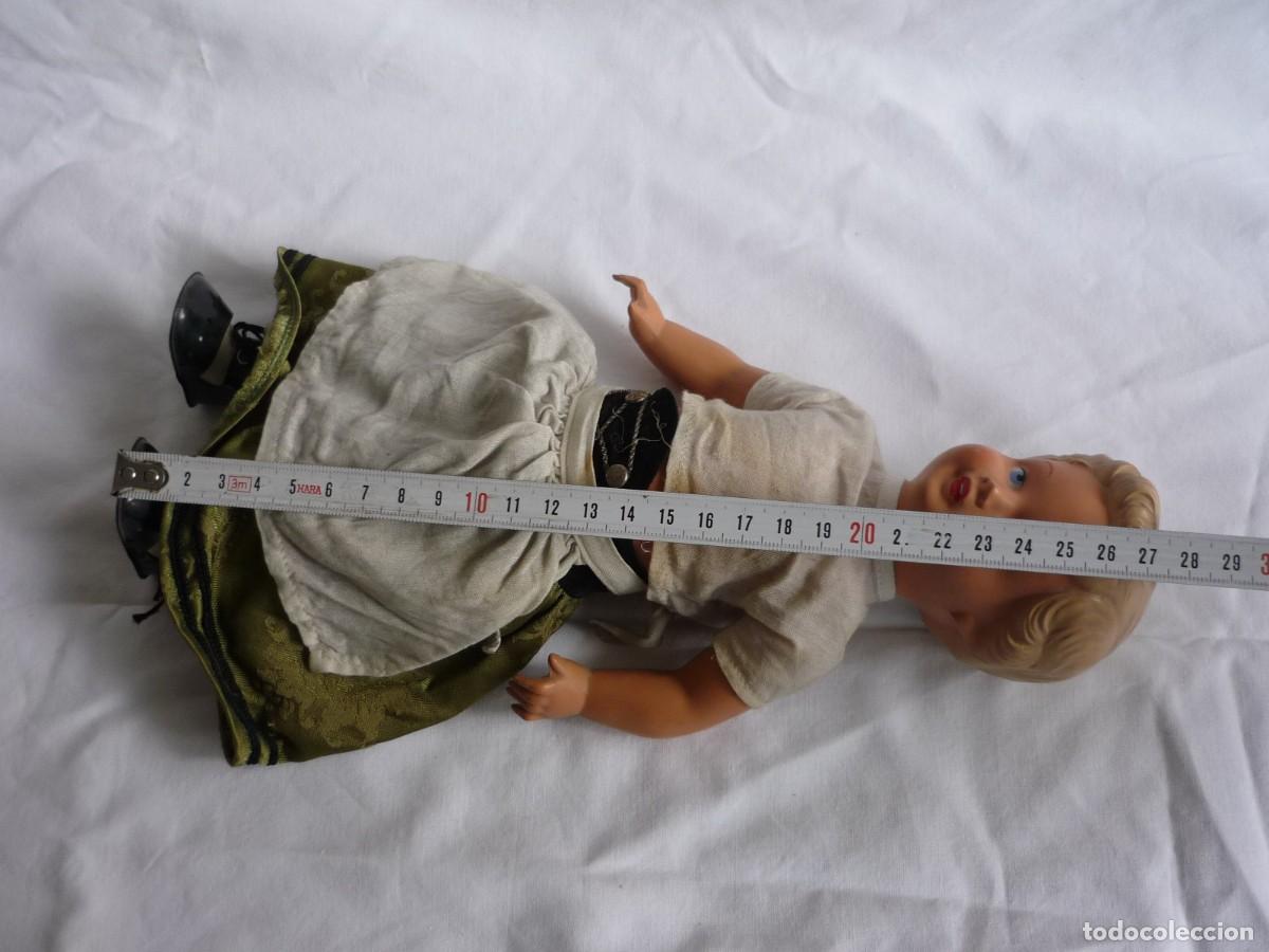 Mu&ntilde;ecas celuloide: Antigua mu&ntilde;eca de celuloide, 28 cm de altura - Foto 14