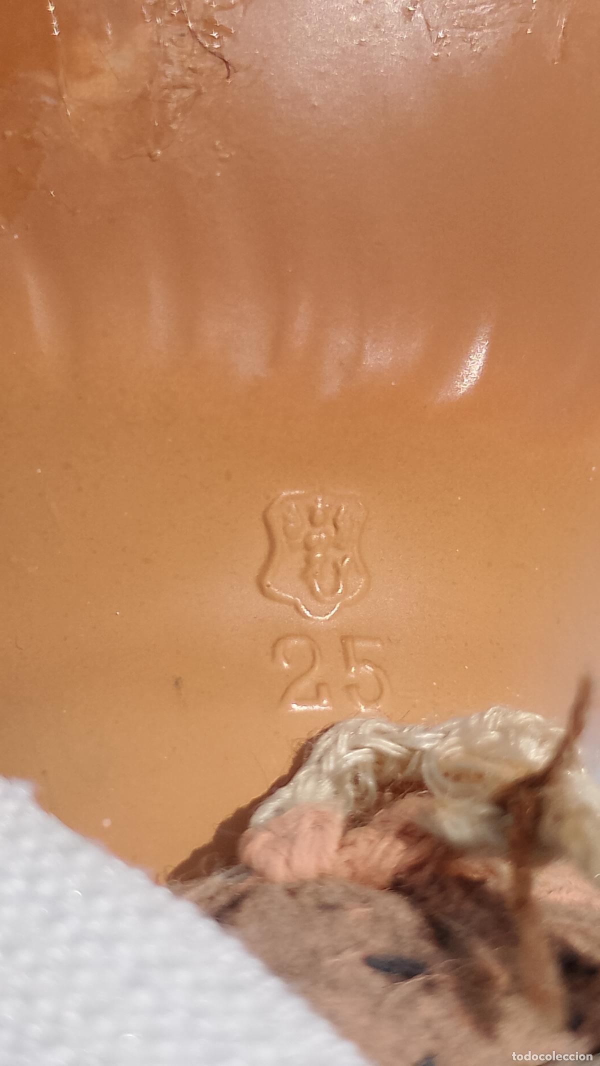 Mu&ntilde;ecas celuloide: Antiguo mu&ntilde;eco beb&eacute; alem&aacute;n Cellba de trapo y celuloide de los a&ntilde;os 30 - Foto 7