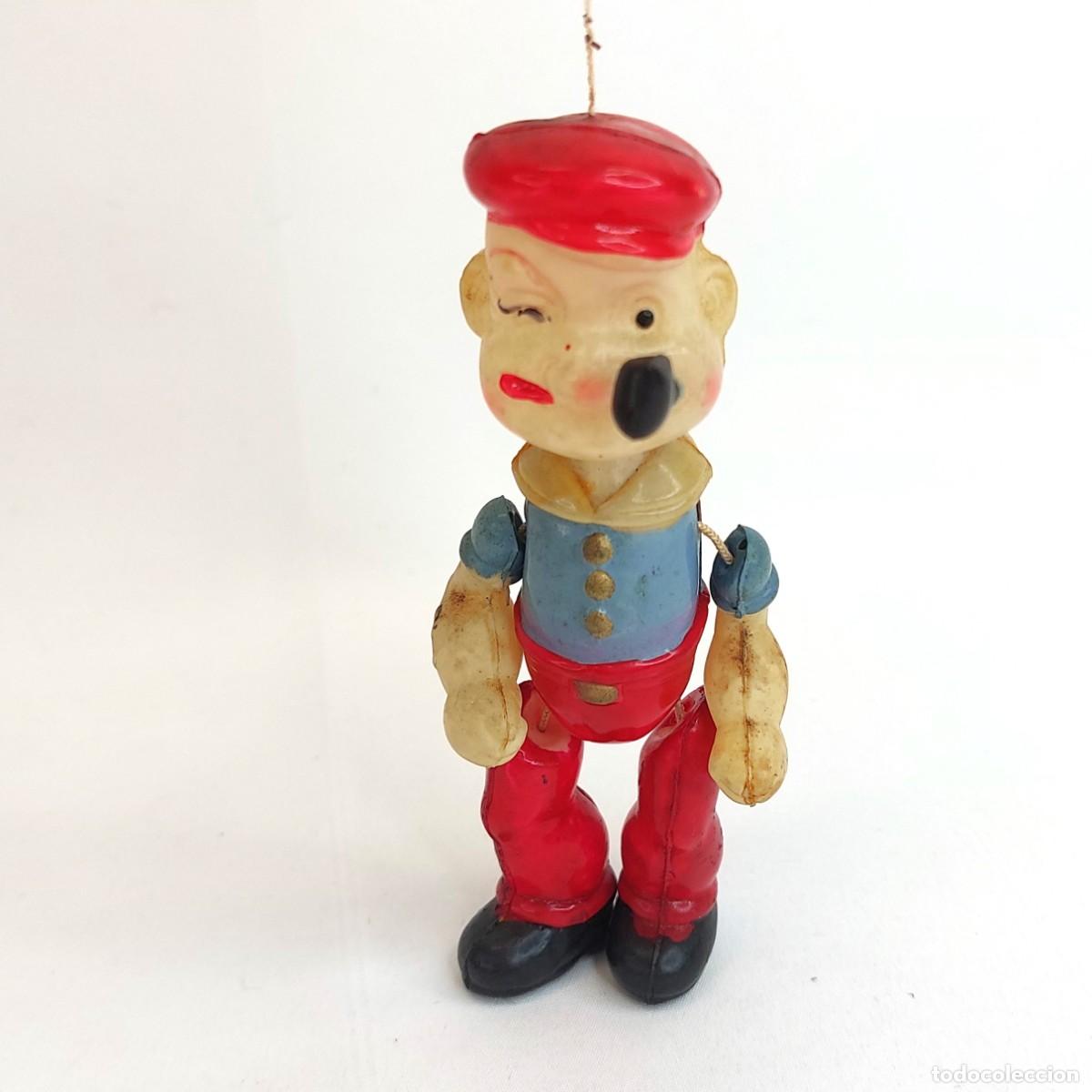 Mu&ntilde;ecas celuloide: MU&Ntilde;ECO POPEYE DE CELULOIDE, MIDE 10cm. - Foto 1