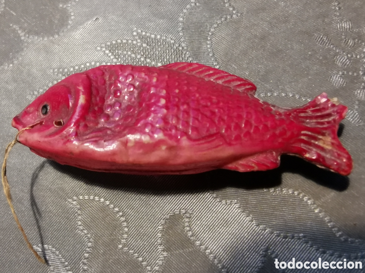 Mu&ntilde;ecas celuloide: Pez de celuloide. 6cm - Foto 2