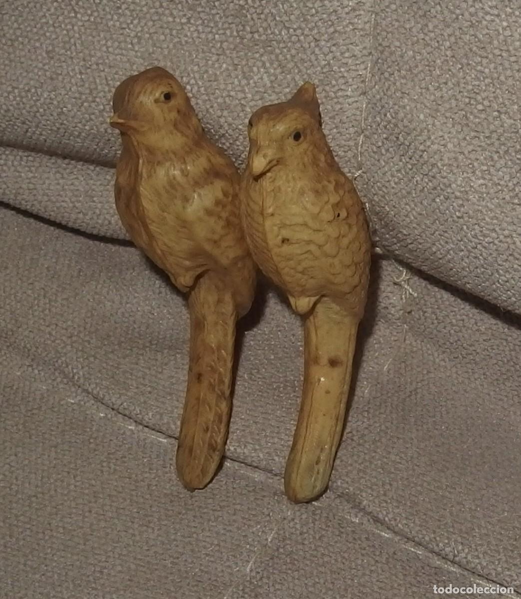 Mu&ntilde;ecas celuloide: 2 PAJARITOS SONAJEROS,CELULOIDE,A&Ntilde;OS 30 &Oacute; 40 - Foto 3