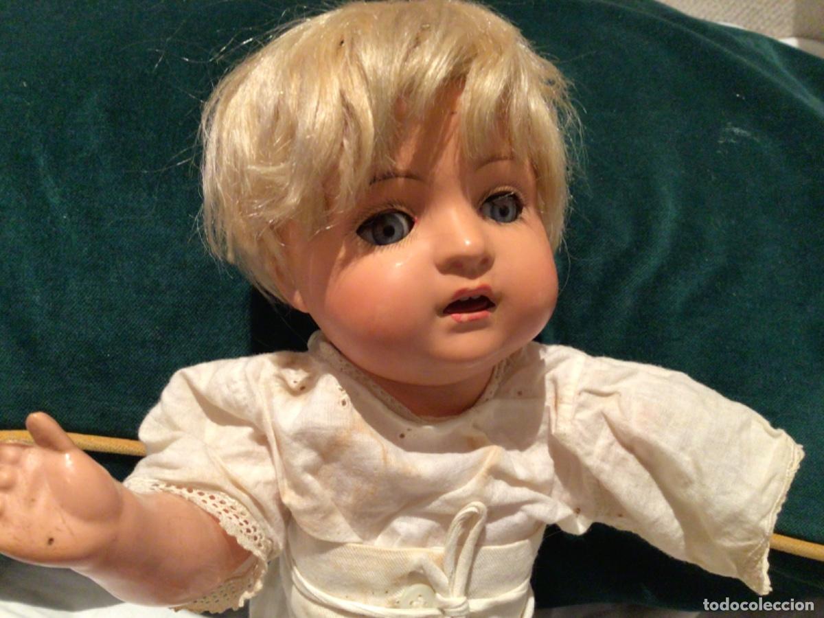 Mu&ntilde;ecas celuloide: Bebe de celuloide schutz Marke - Foto 1