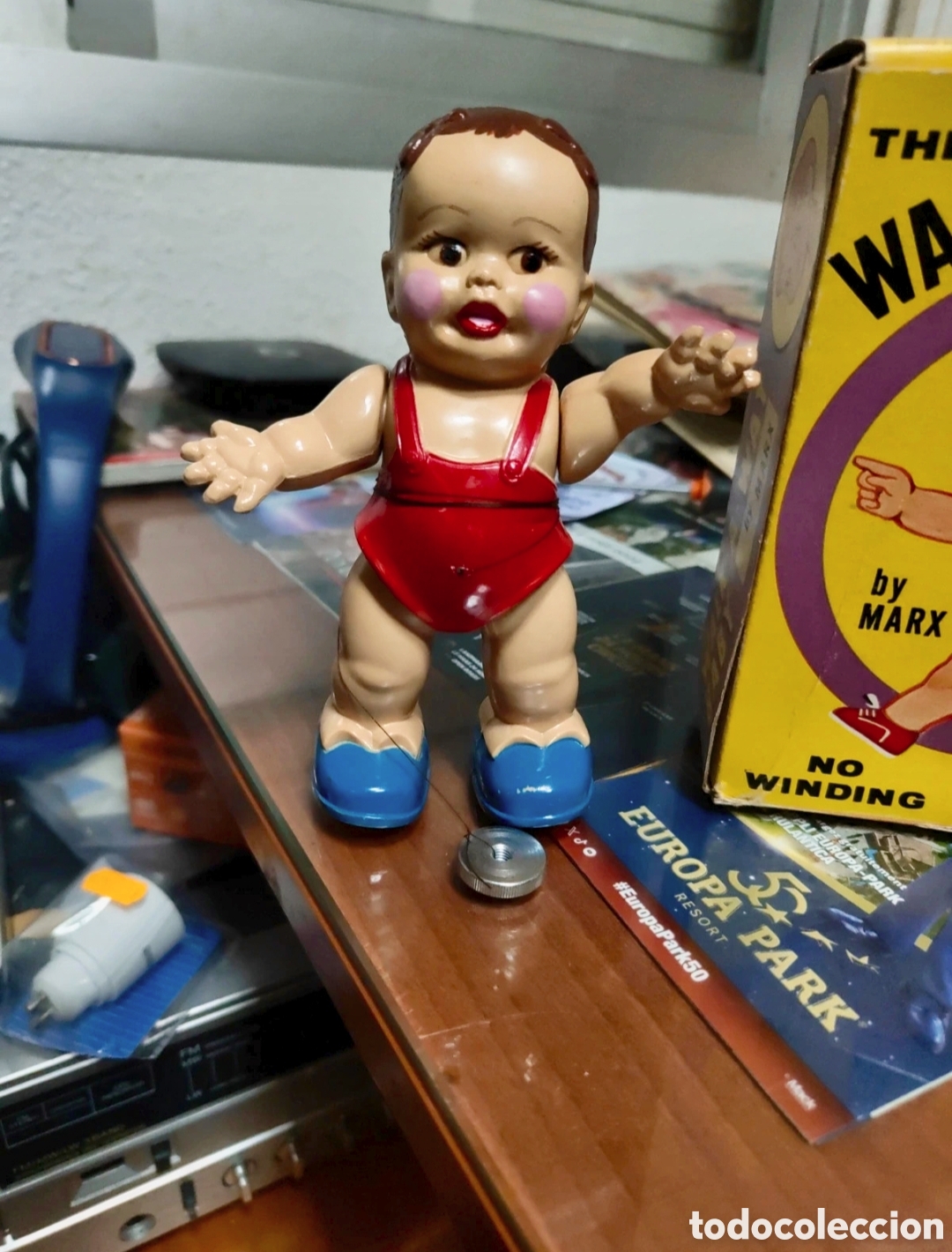 Mu&ntilde;ecas celuloide: MU&Ntilde;ECO ANDADOR DE LOUIS MARX - Foto 2