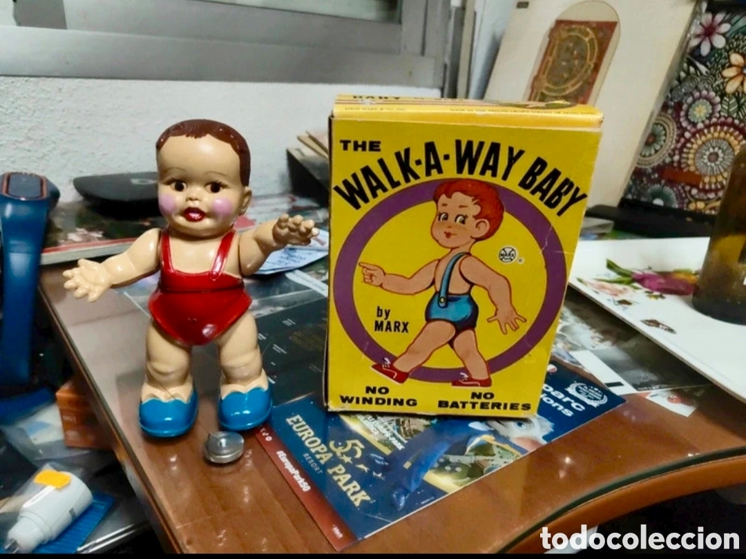 Mu&ntilde;ecas celuloide: MU&Ntilde;ECO ANDADOR DE LOUIS MARX - Foto 1