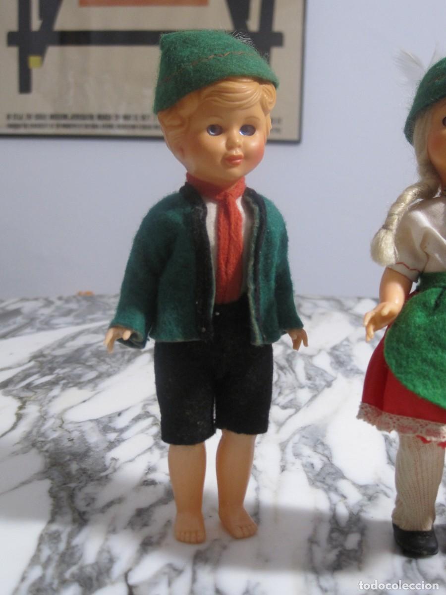Mu&ntilde;ecas celuloide: PAREJA DE MU&Ntilde;ECOS - CABEZA DE CELULOIDE - OJOS DURMIENTES - ALEMANIA - Foto 3