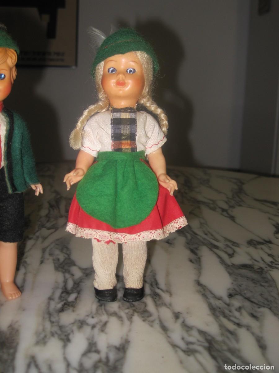 Mu&ntilde;ecas celuloide: PAREJA DE MU&Ntilde;ECOS - CABEZA DE CELULOIDE - OJOS DURMIENTES - ALEMANIA - Foto 4