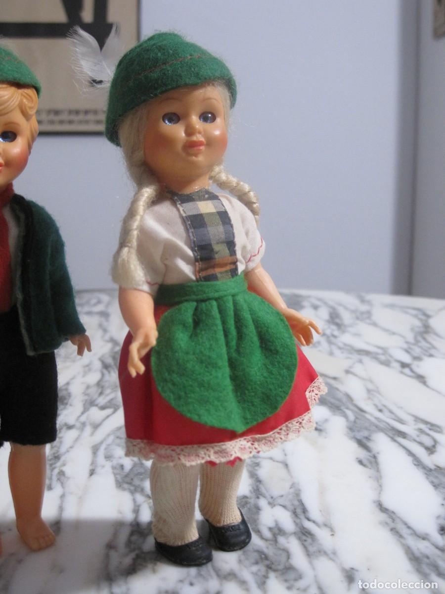 Mu&ntilde;ecas celuloide: PAREJA DE MU&Ntilde;ECOS - CABEZA DE CELULOIDE - OJOS DURMIENTES - ALEMANIA - Foto 5