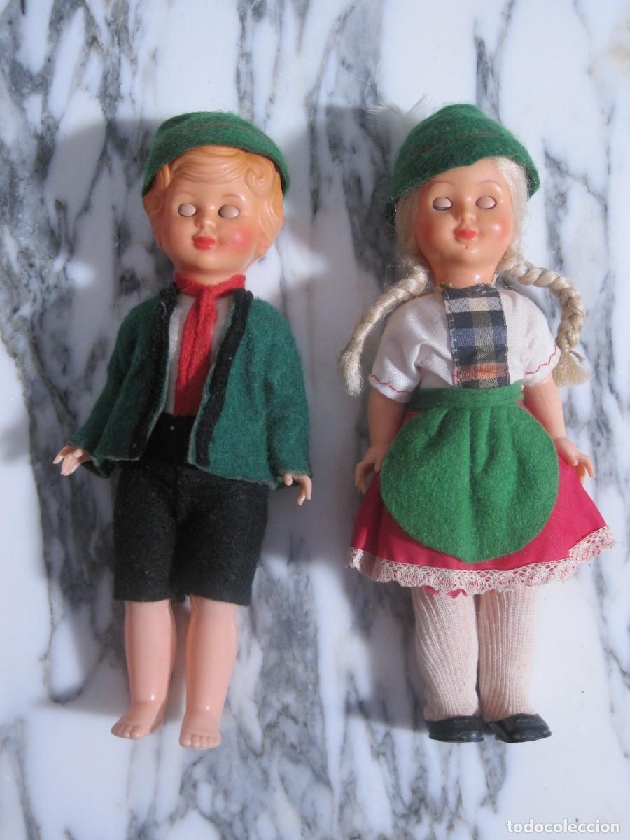 Mu&ntilde;ecas celuloide: PAREJA DE MU&Ntilde;ECOS - CABEZA DE CELULOIDE - OJOS DURMIENTES - ALEMANIA - Foto 6