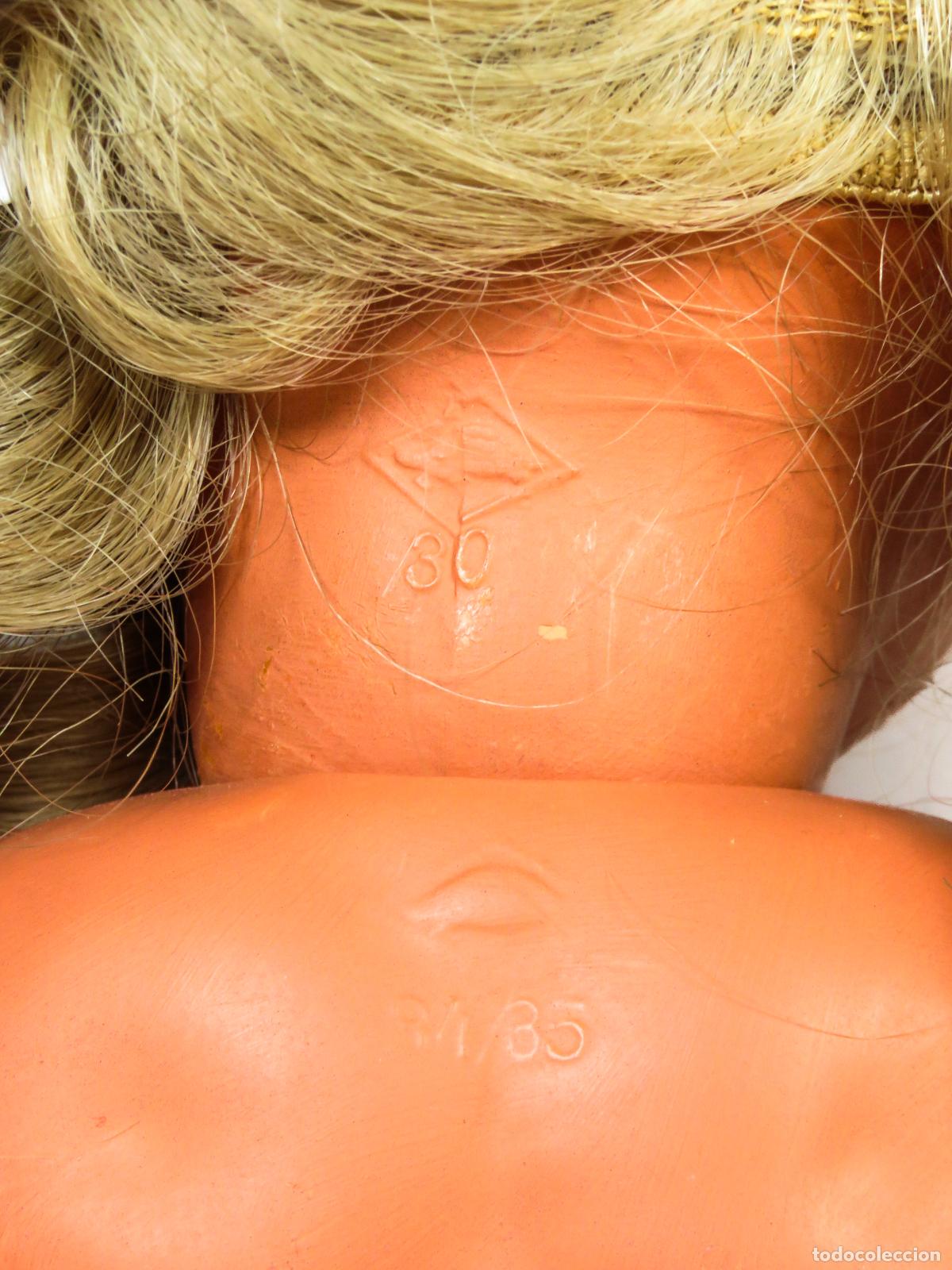 Mu&ntilde;ecas celuloide: Mu&ntilde;eca celuloide Tortuga Schildkrot marca nuca para restaurar 33 cm - Foto 4