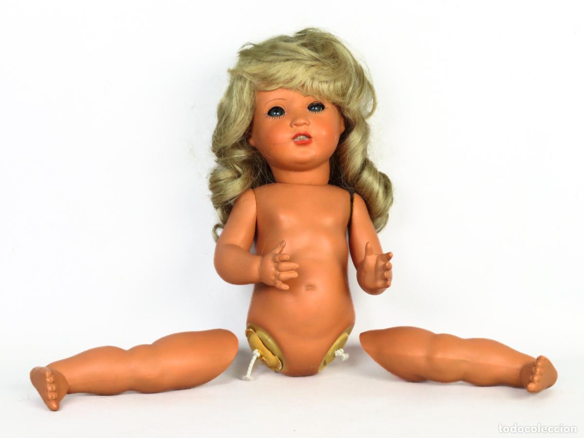 Mu&ntilde;ecas celuloide: Mu&ntilde;eca celuloide Tortuga Schildkrot marca nuca para restaurar 33 cm - Foto 5