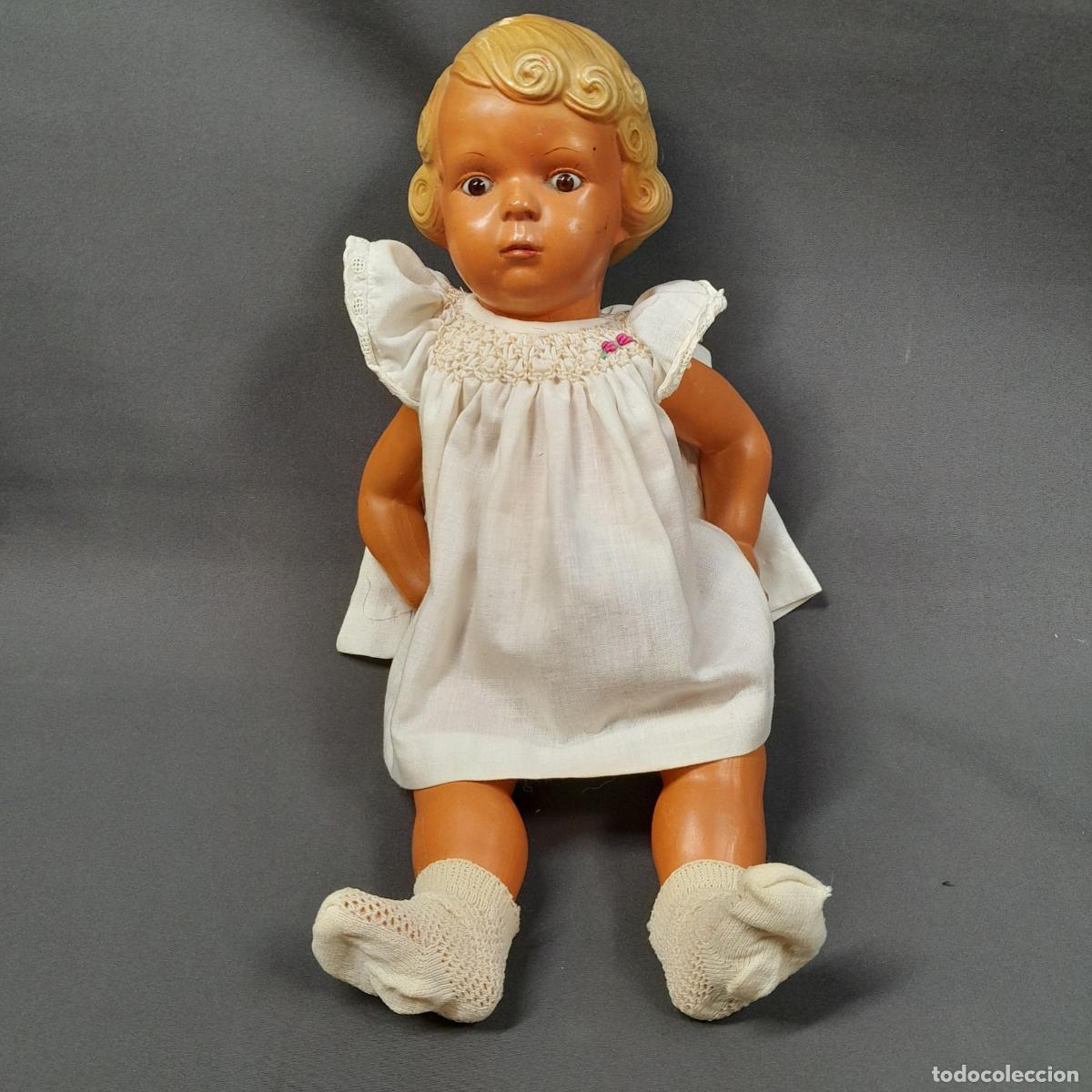 Mu&ntilde;ecas celuloide: MU&Ntilde;ECA REALIZADA EN CELULOIDE. JC-SA N&ordm; 35. ESPA&Ntilde;A, 1950 CA. - Foto 1