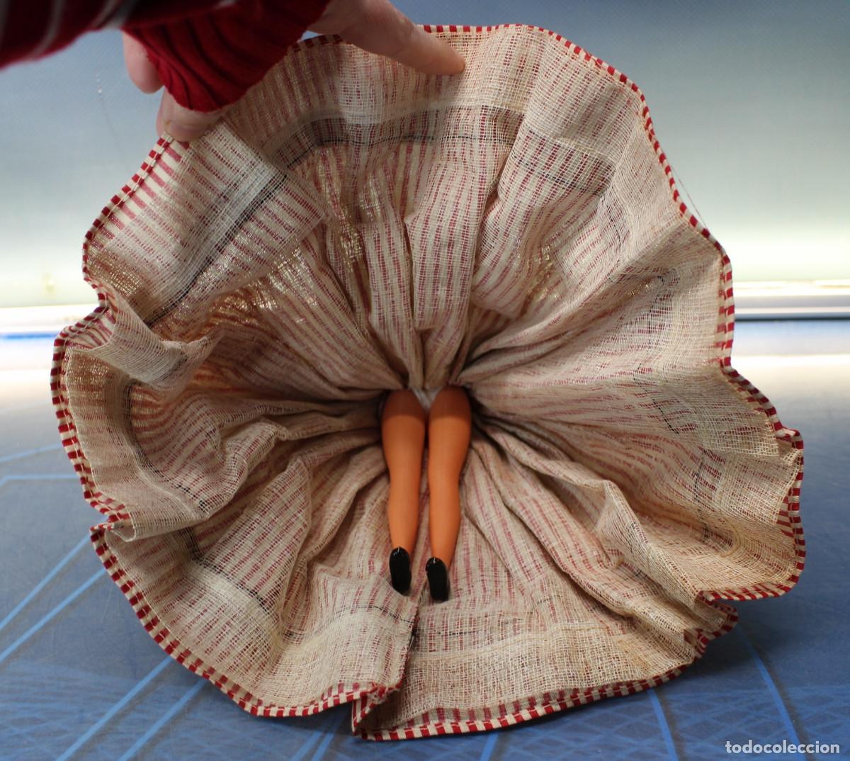 Mu&ntilde;ecas celuloide: 01. Antigua mu&ntilde;eca celuloide traje regional de Niza, Francia. - Foto 6