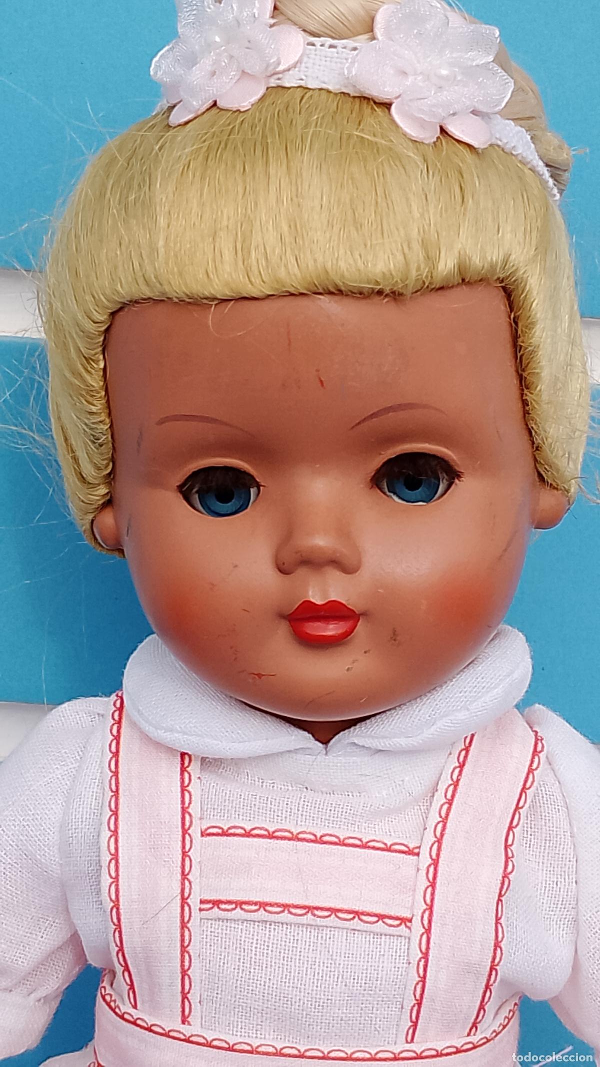 Mu&ntilde;ecas celuloide: Antigua mu&ntilde;eca de celuloide de los a&ntilde;os 50 - Foto 2