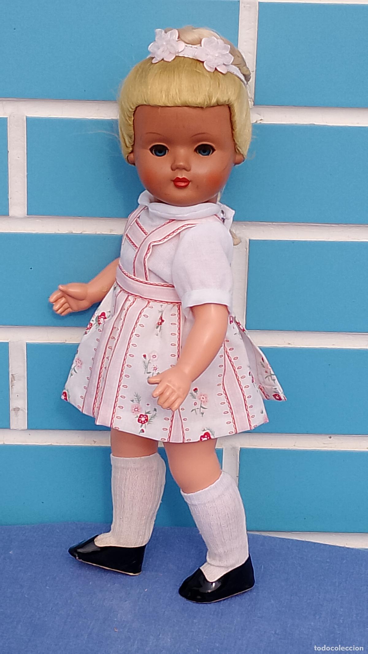 Mu&ntilde;ecas celuloide: Antigua mu&ntilde;eca de celuloide de los a&ntilde;os 50 - Foto 4