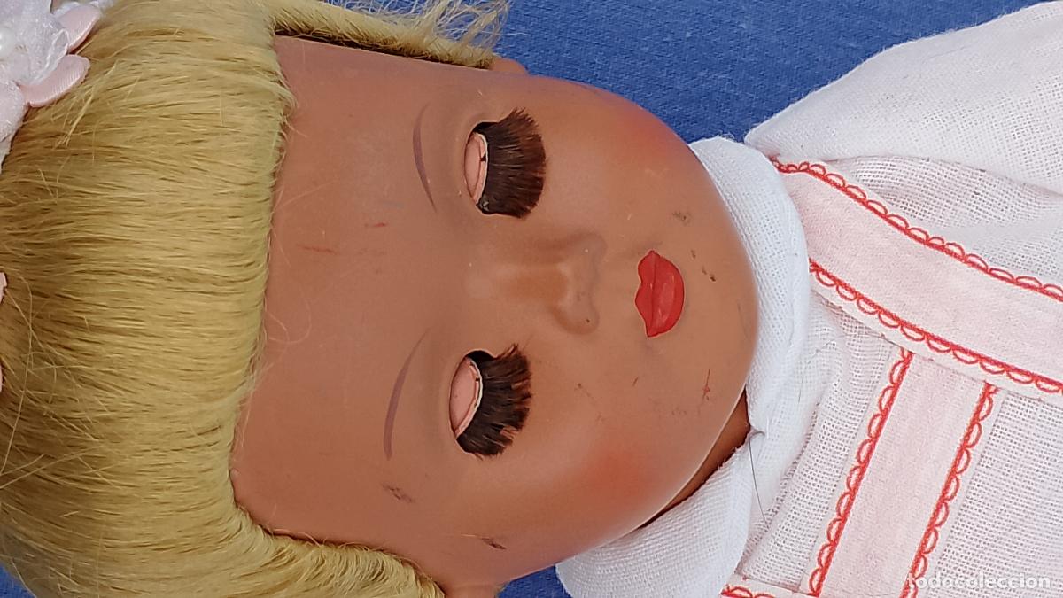 Mu&ntilde;ecas celuloide: Antigua mu&ntilde;eca de celuloide de los a&ntilde;os 50 - Foto 6