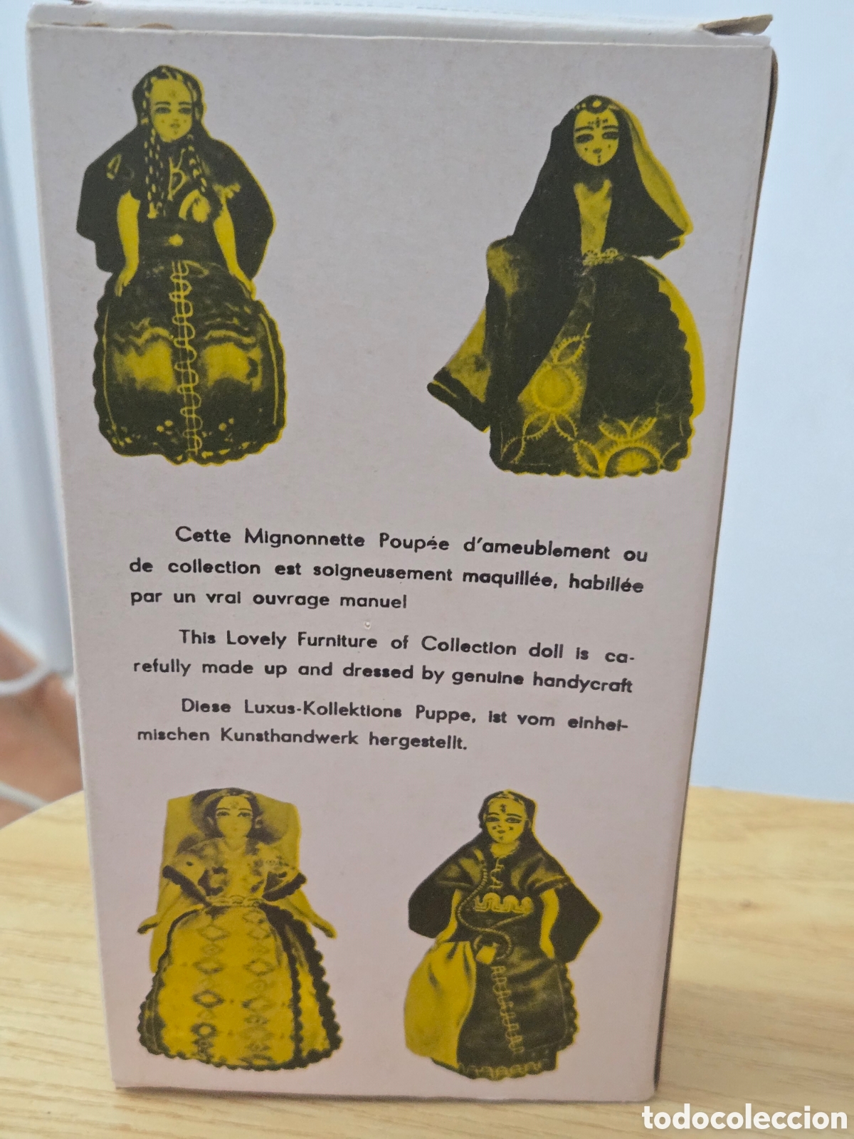 Mu&ntilde;ecas celuloide: Ant&iacute;guas mu&ntilde;ecas marroqu&iacute;es Celuloide en sus cajas - Foto 7