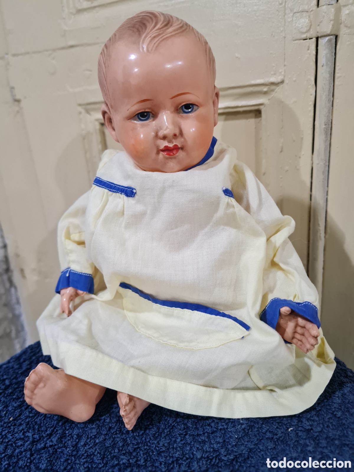 Mu&ntilde;ecas celuloide: Antiguo mu&ntilde;eco de celuloide(Frances) - Foto 2