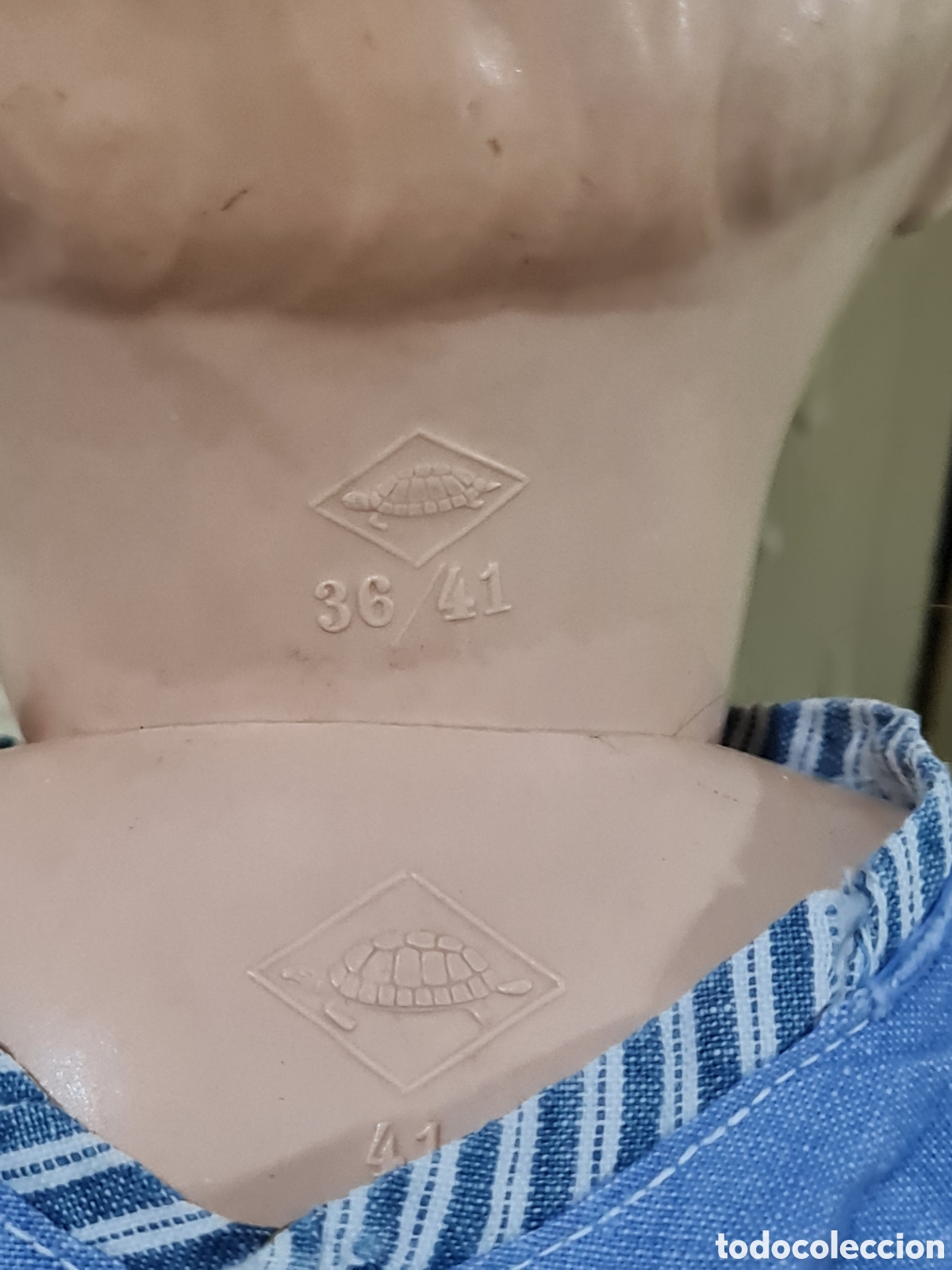 Mu&ntilde;ecas celuloide: Antigua mu&ntilde;eca de celuloide marca tortuga - Foto 4
