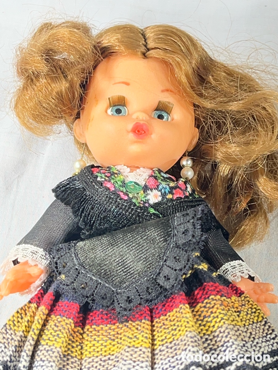Mu&ntilde;ecas celuloide: Mu&ntilde;eca celuloide de Colecci&oacute;n - Traje Regional. V1 - Foto 2
