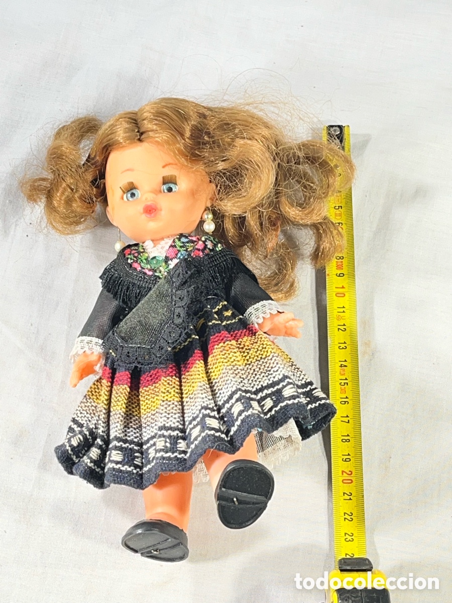Mu&ntilde;ecas celuloide: Mu&ntilde;eca celuloide de Colecci&oacute;n - Traje Regional. V1 - Foto 6