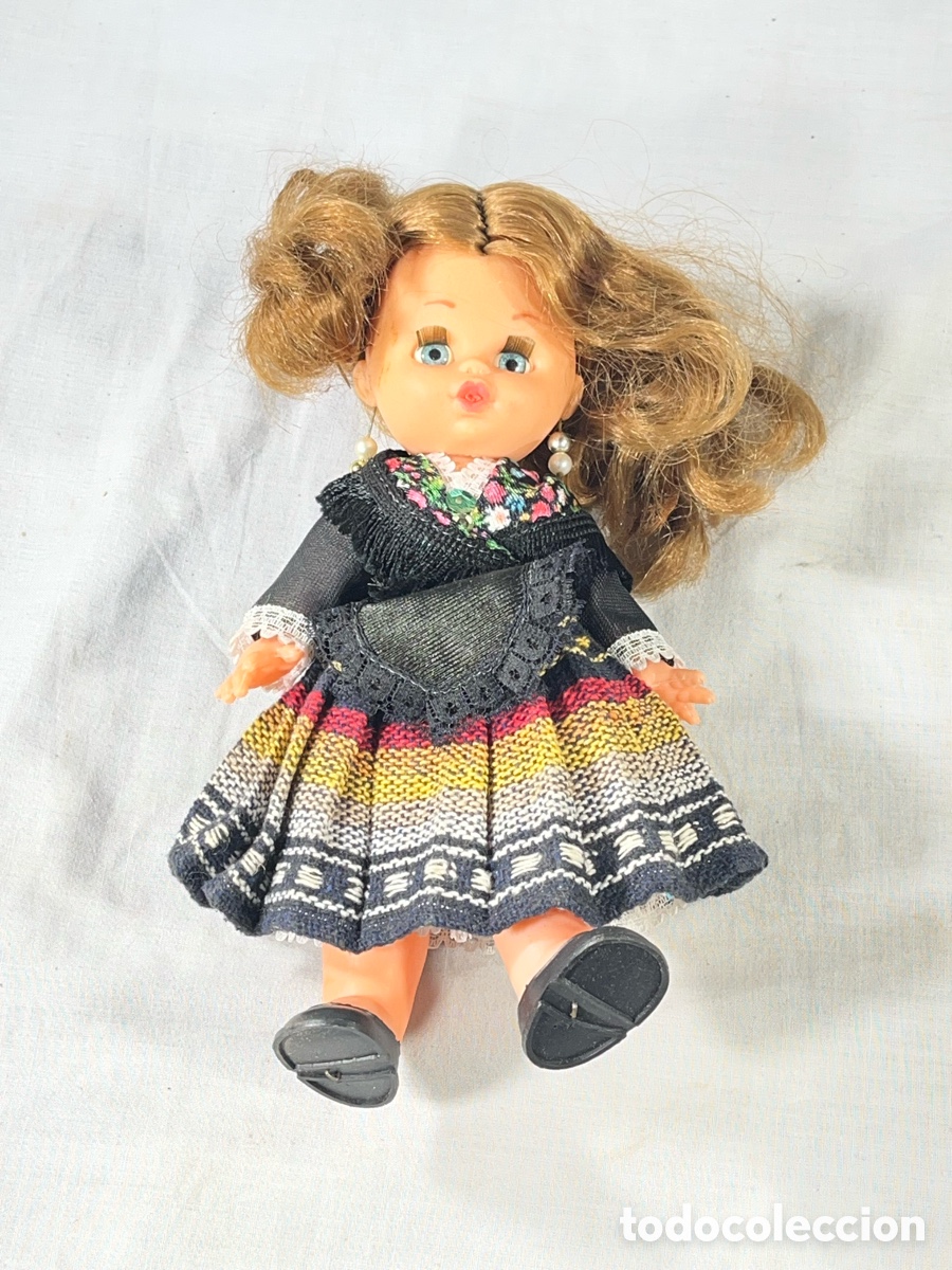 Mu&ntilde;ecas celuloide: Mu&ntilde;eca celuloide de Colecci&oacute;n - Traje Regional. V1 - Foto 1