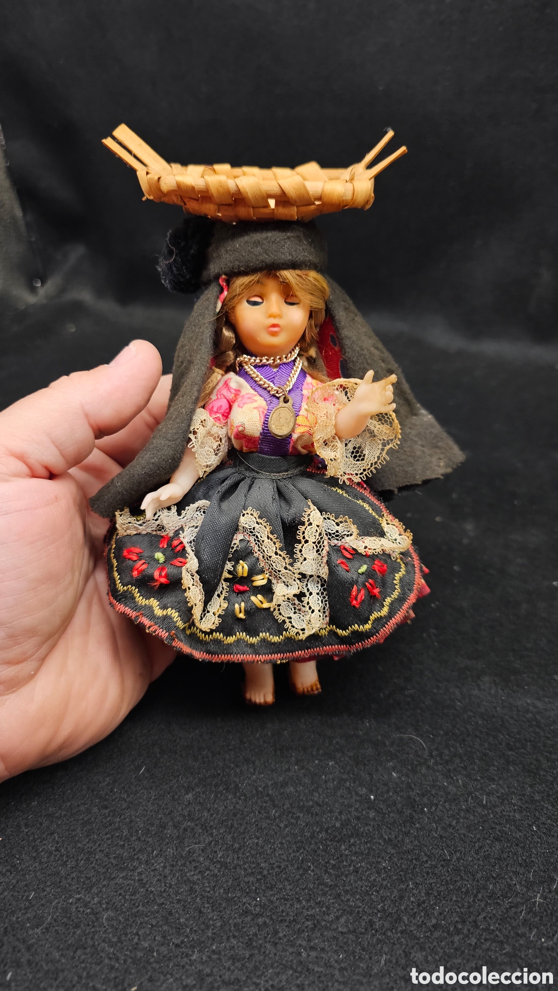 Mu&ntilde;ecas Celuloide: Antigua mu&ntilde;eca de celuloide