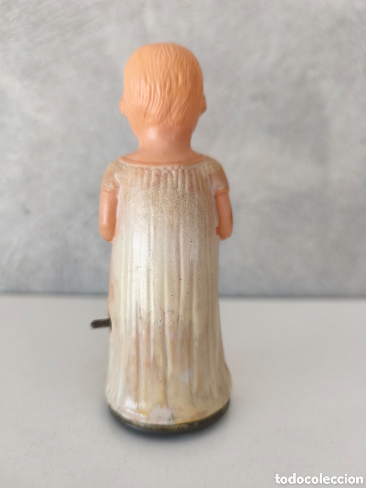 Mu&ntilde;ecas celuloide: ANTIGUA MU&Ntilde;ECA A CUERDA ANDADORA - Foto 4