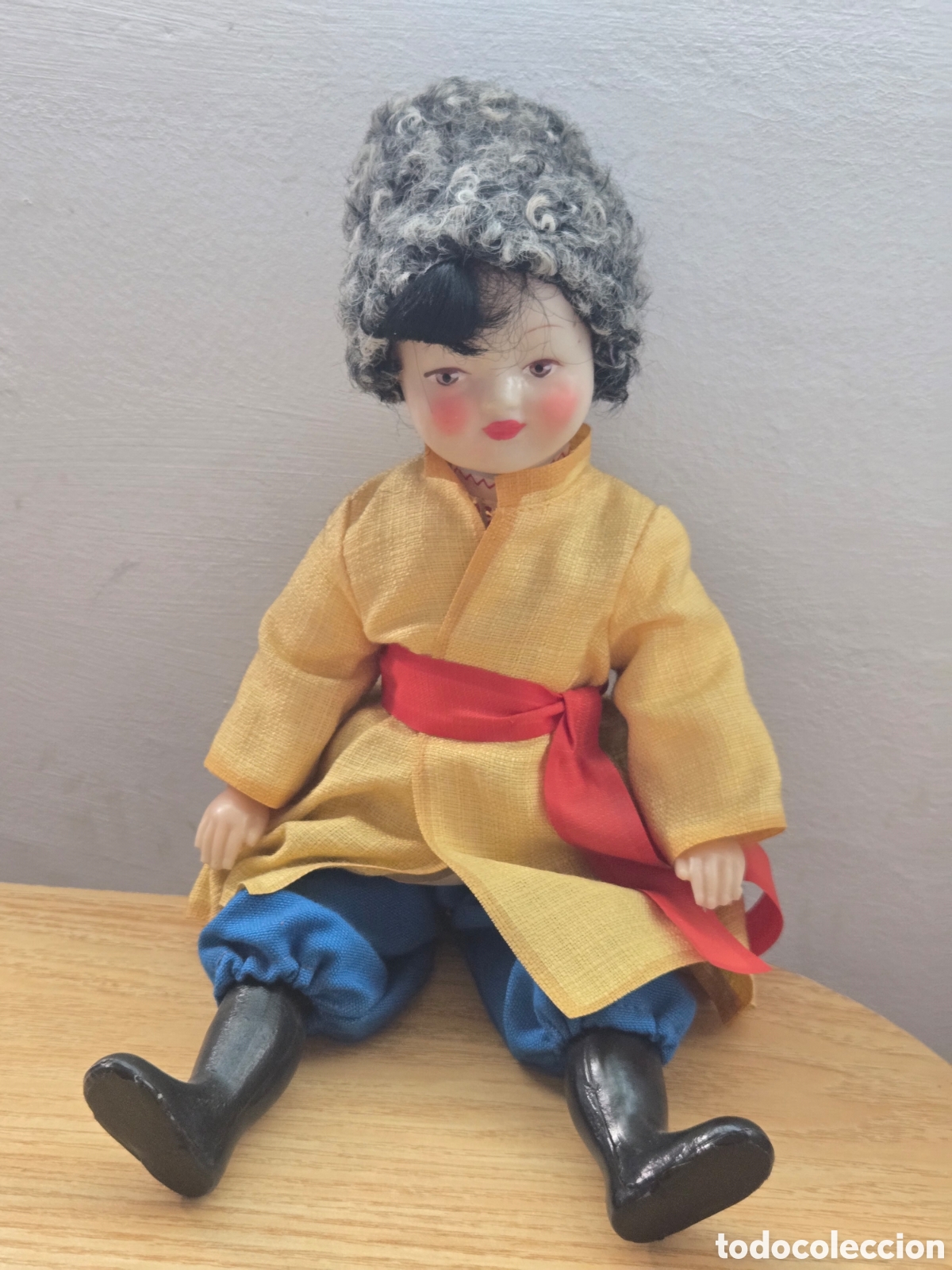 Mu&ntilde;ecas Celuloide: Antiguo mu&ntilde;eco ruso celuloide