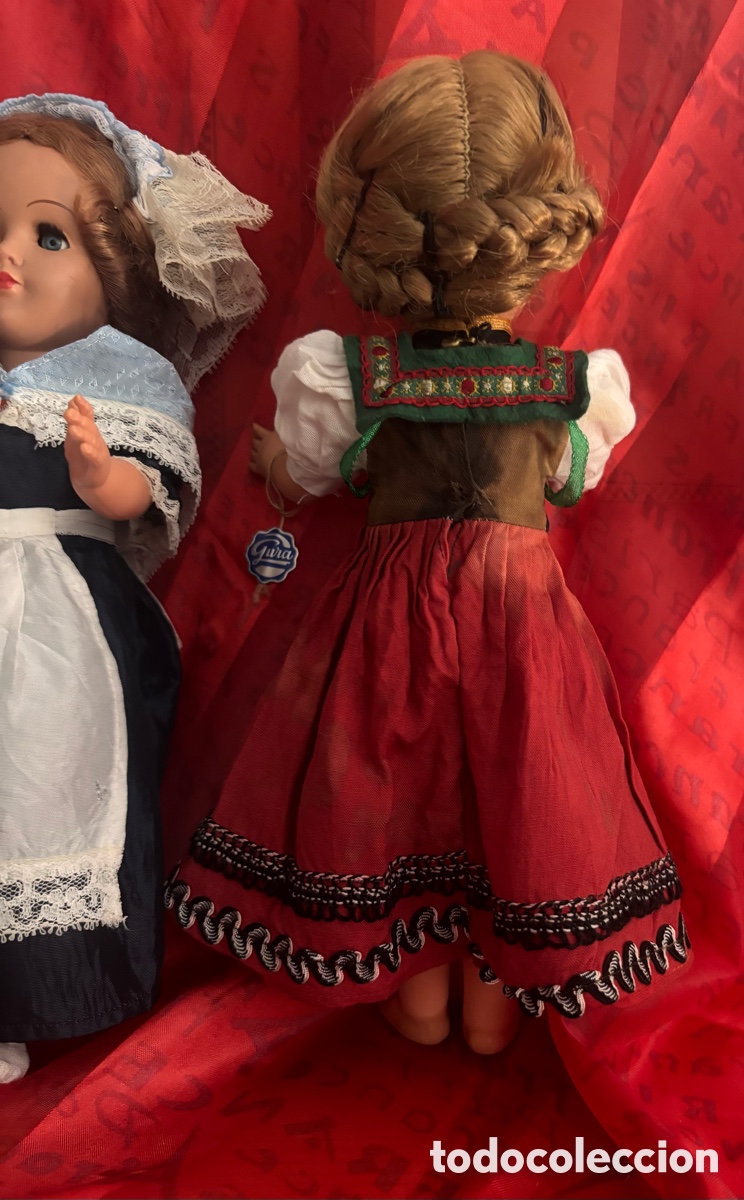 Mu&ntilde;ecas celuloide: Lote de tres mu&ntilde;ecas alemanas,de colecci&oacute;n - Foto 6