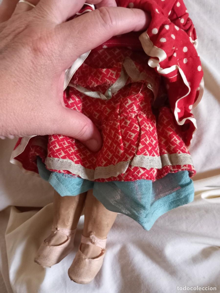 Mu&ntilde;ecas celuloide: ANTIGUA MU&Ntilde;ECA CELULOIDE Y CART&Oacute;N PIEDRA - Foto 5