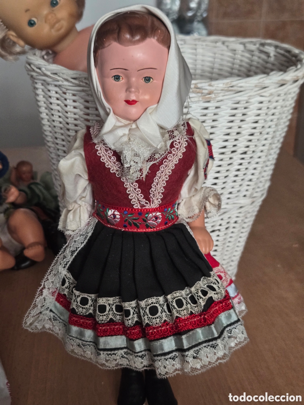 Mu&ntilde;ecas celuloide: Lote de antiguos mu&ntilde;ecos - Foto 12