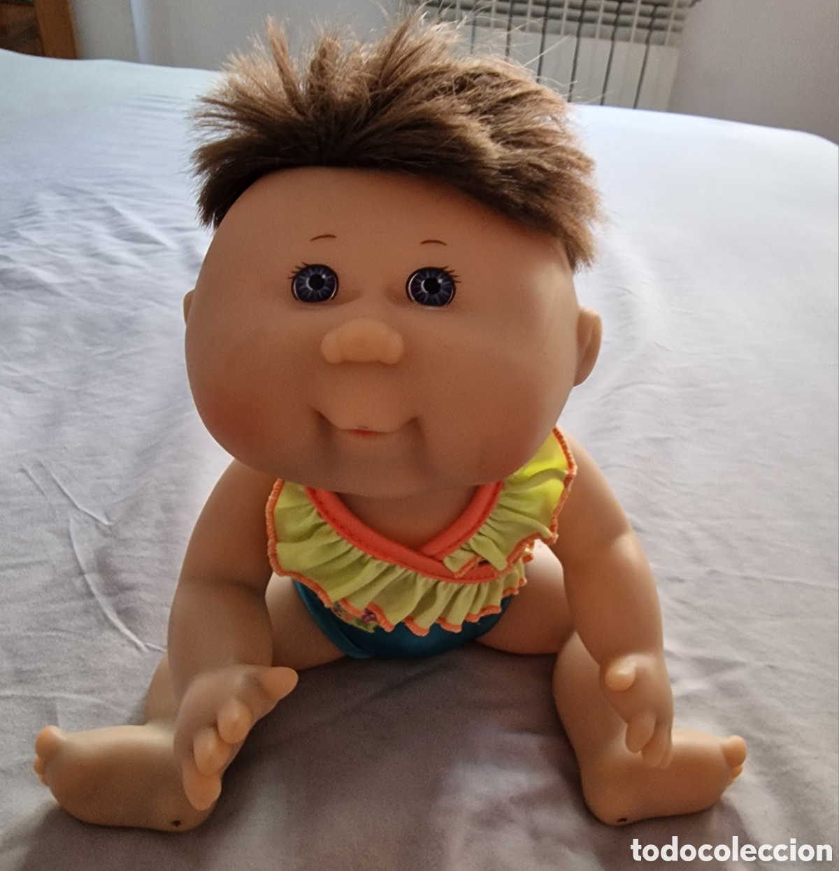 Mu&ntilde;ecas celuloide: Mu&ntilde;eca Cabbage Patch Kids Mattel Vintage - Ba&ntilde;ista / Nadadora (CPK)