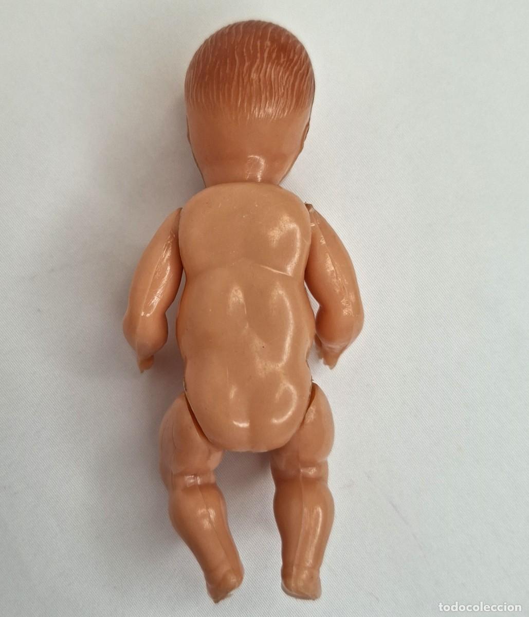 Mu&ntilde;ecas celuloide: MU&Ntilde;ECO BEBE DE CELULOIDE , OJOS DURMIENTES MIDE 9 cm. - Foto 3