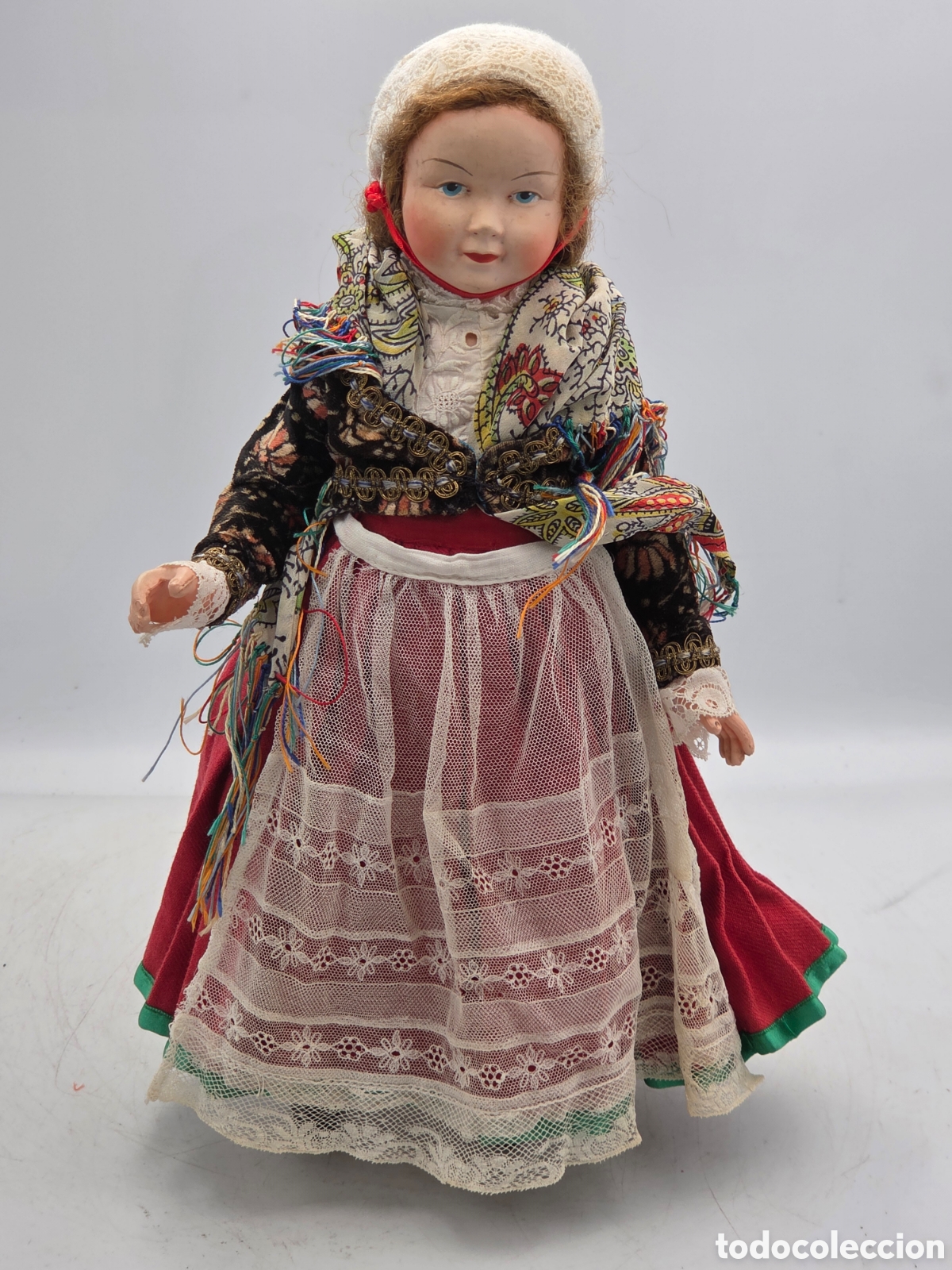 Celluloid Dolls: ANTIGUA MU&Ntilde;ECA EN CELULOIDE HOLANDESA O CENTROEUROPEA TRAJE REGIONAL A&Ntilde;OS 50
