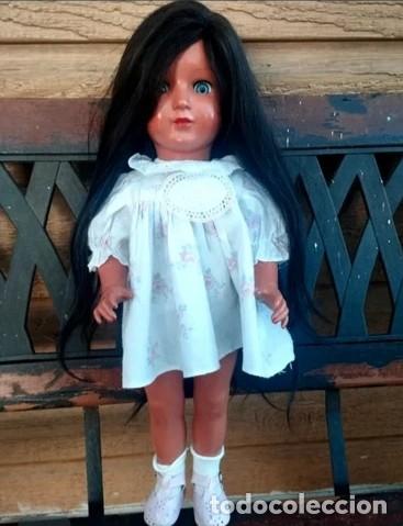 Mu&ntilde;ecas celuloide: Mu&ntilde;eca antigua Alemana celuloide Manuela a&ntilde;os 50
