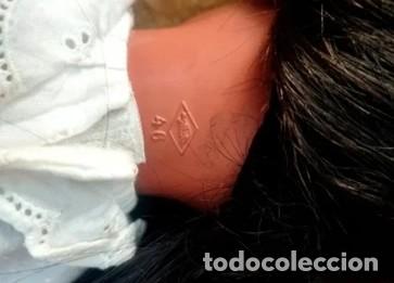 Mu&ntilde;ecas celuloide: Mu&ntilde;eca antigua Alemana celuloide Manuela a&ntilde;os 50 - Foto 3