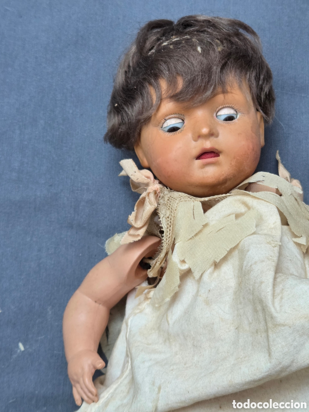 Mu&ntilde;ecas celuloide: MU&Ntilde;ECA ALEM&Aacute;N EN CELULOIDE A&Ntilde;OS 30/40 A RESTAURAR. - Foto 4