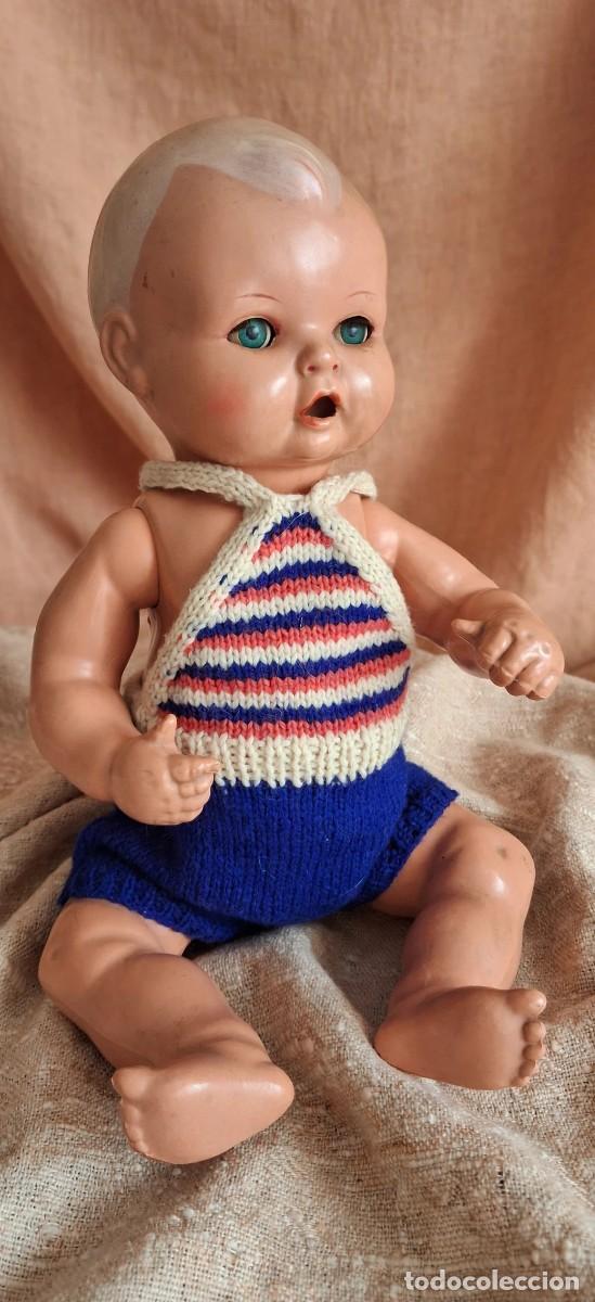 Mu&ntilde;ecas celuloide: Mu&ntilde;eca tortuga SCHILDKR&Ouml;T 35 cm. - Foto 6