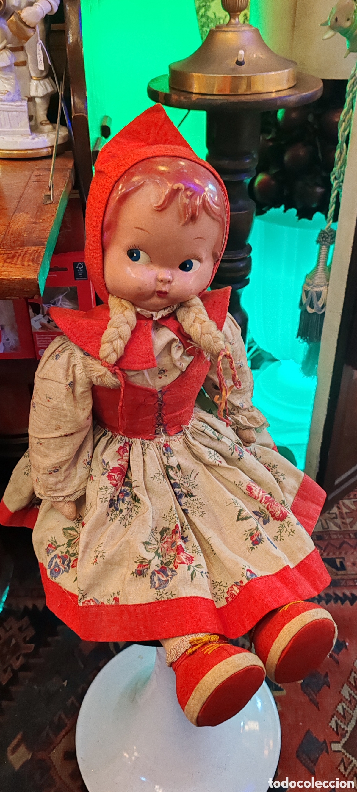 Mu&ntilde;ecas celuloide: Antigua mu&ntilde;eca de celuloide - Foto 2
