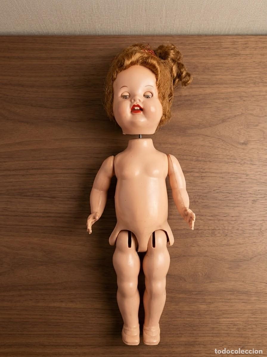 Mu&ntilde;ecas celuloide: Mu&ntilde;eca antigua Roddy caminadora - Foto 3