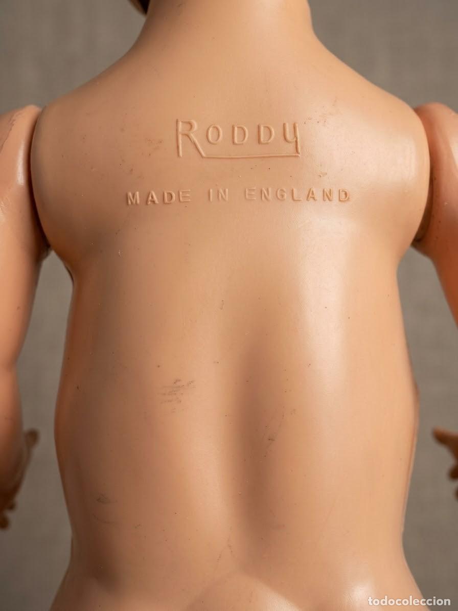 Mu&ntilde;ecas celuloide: Mu&ntilde;eca antigua Roddy caminadora - Foto 5