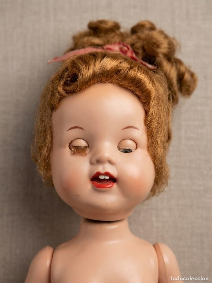 Mu&ntilde;ecas celuloide: Mu&ntilde;eca antigua Roddy caminadora - Foto 6
